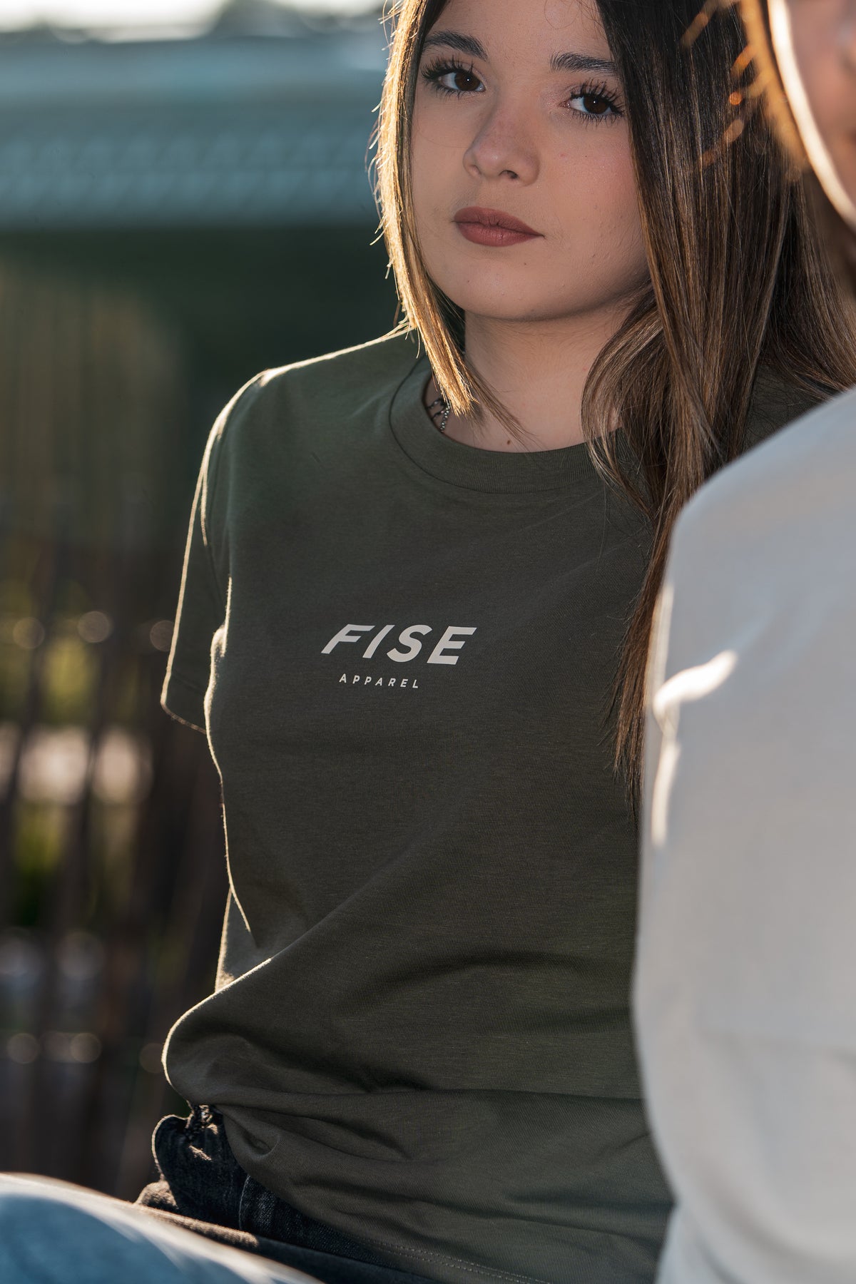 T-shirt FISE Apparel Khaki woman