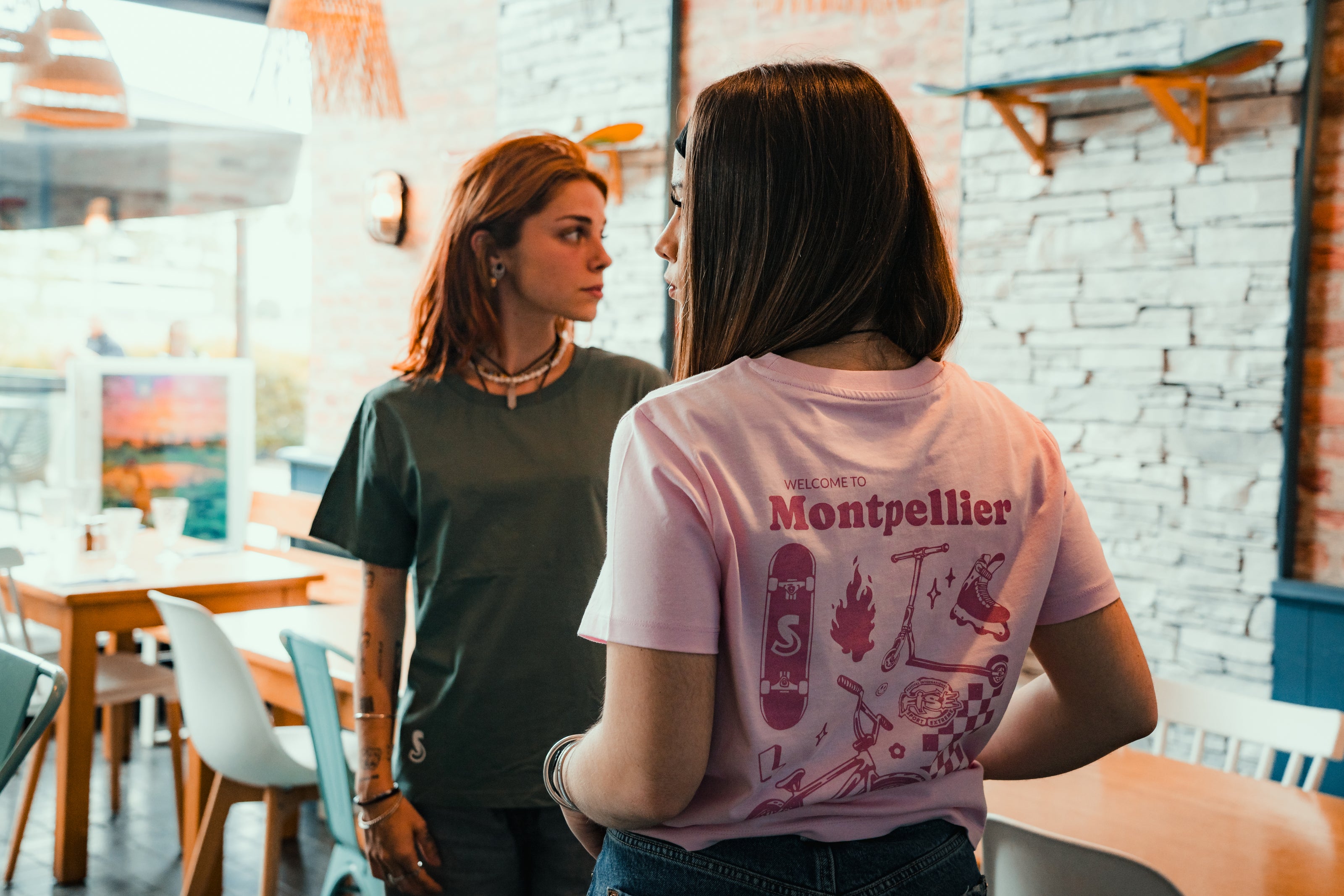 T-Shirt Riding Woman