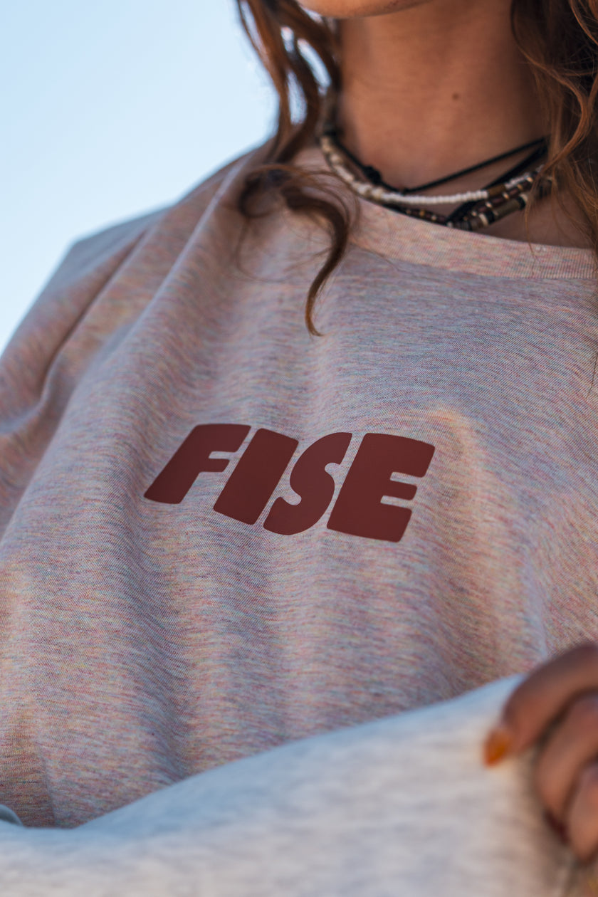 T-shirt Welcome Beige woman