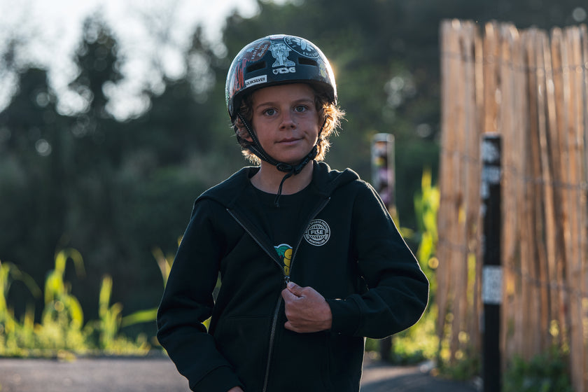 Sweat ZIP BLACK KIDS