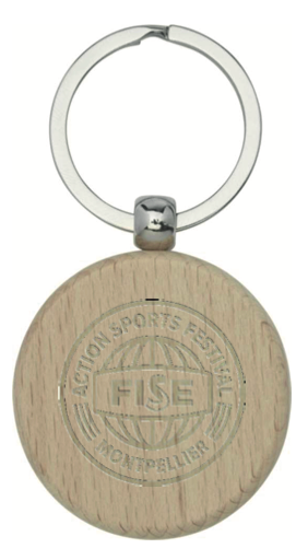 Porte clés FISE wood