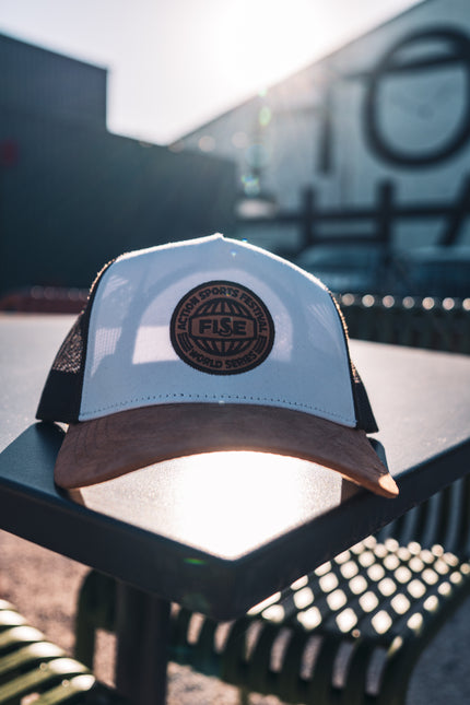Casquette Brown Suede