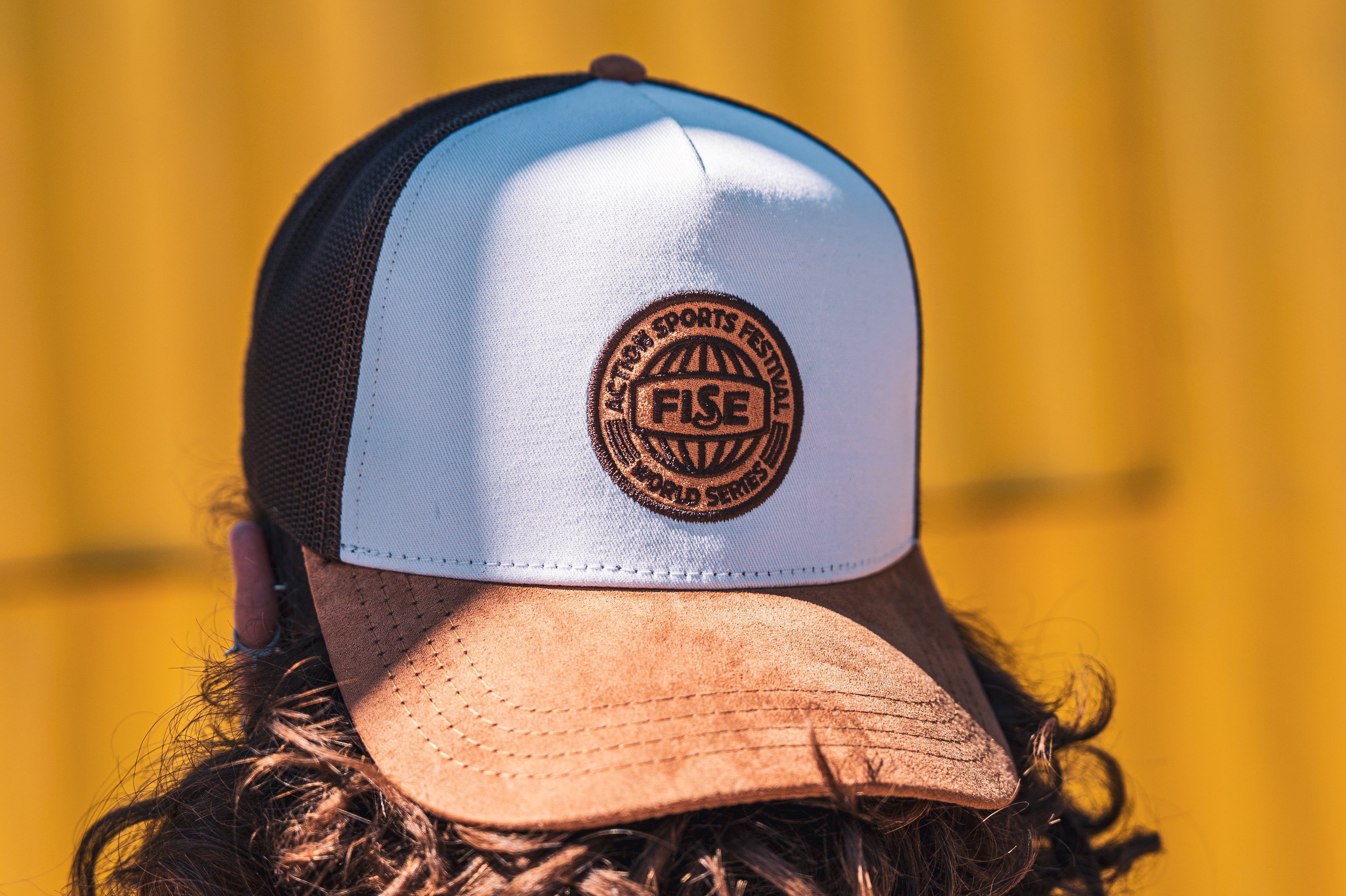 Casquette Brown Suede