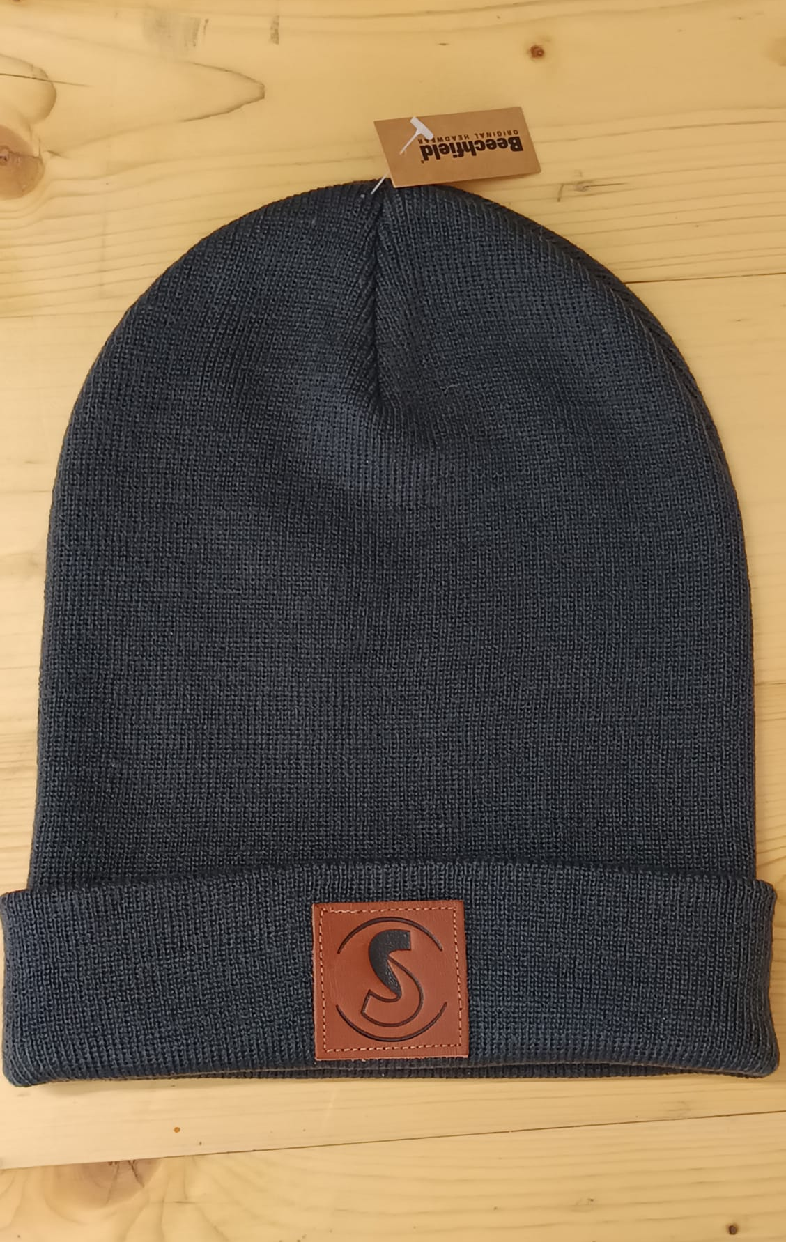 Bonnet Patch Cuir