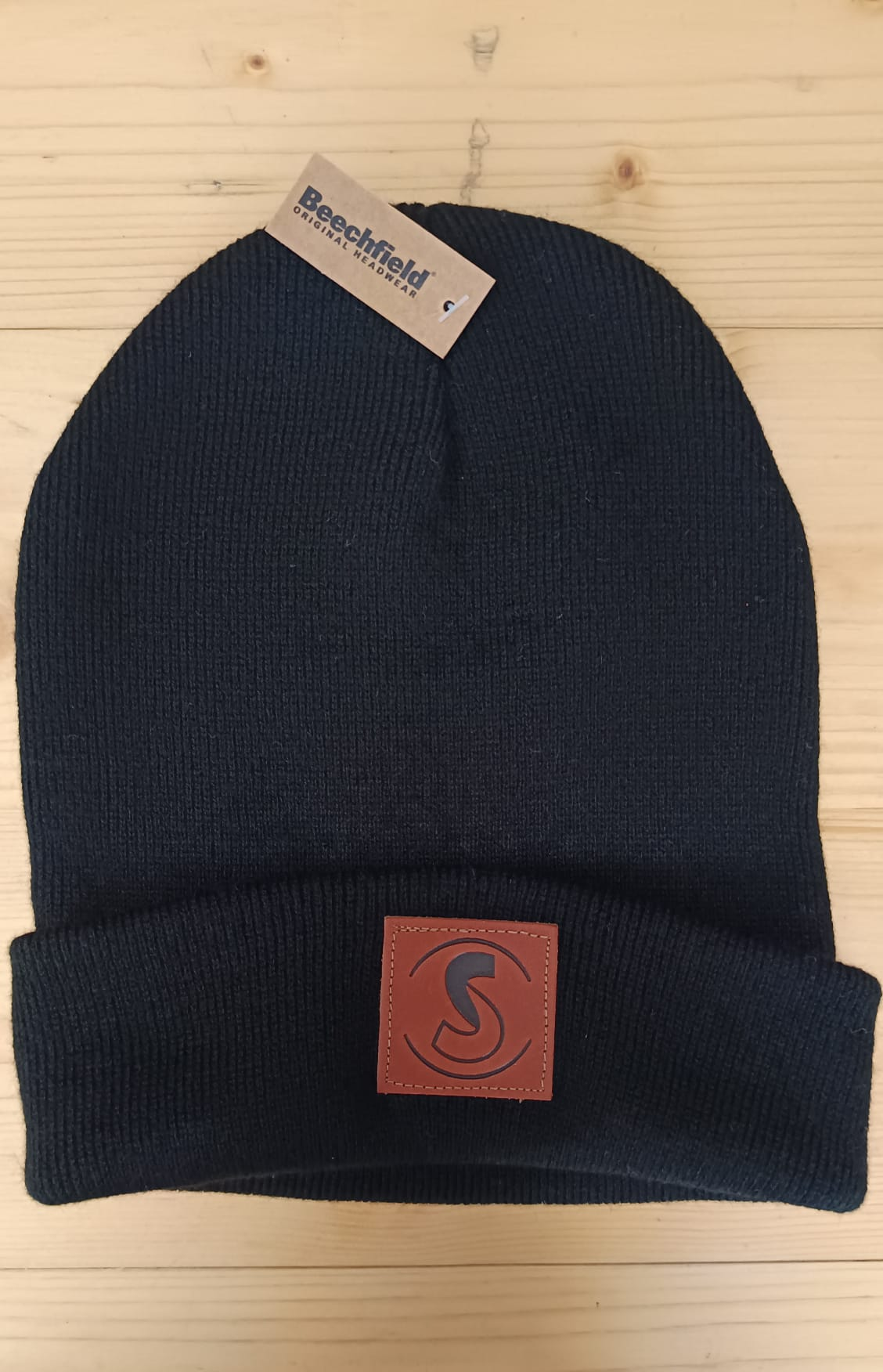 Bonnet Patch Cuir