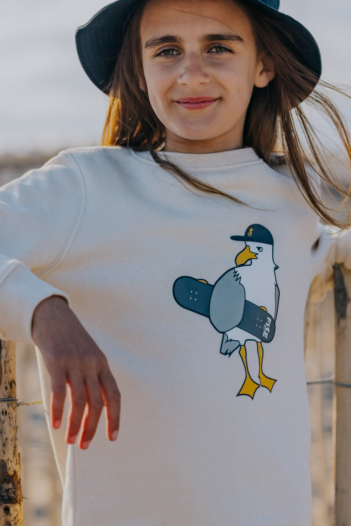 MOUETTE FISE NATURAL KIDS - Sweat enfant